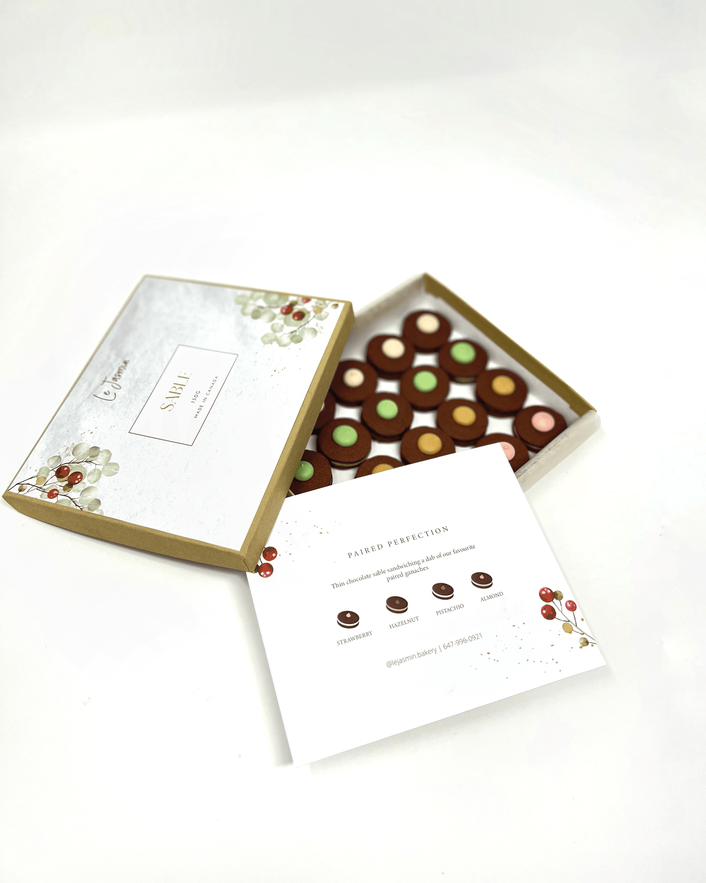 Handcrafted Sables Cookies In A Box