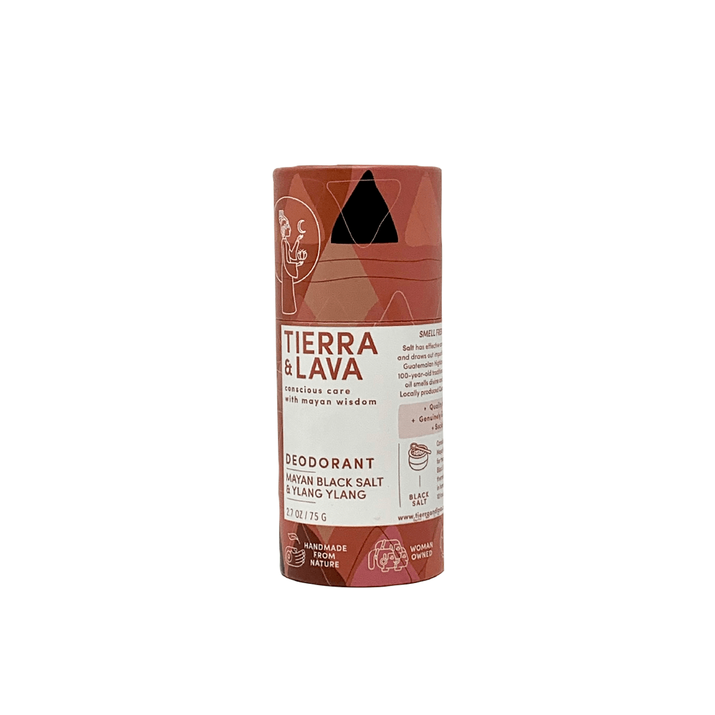 Mayan Black Salt & Ylang Ylang Deodorant - Armpit Detox Included