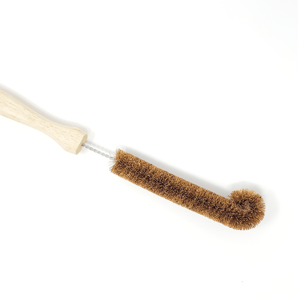Plastic free Vegan Bottle Brush out of packaging