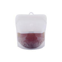 Reusable Silicone Snap Close Bag 2 cup volume can fit