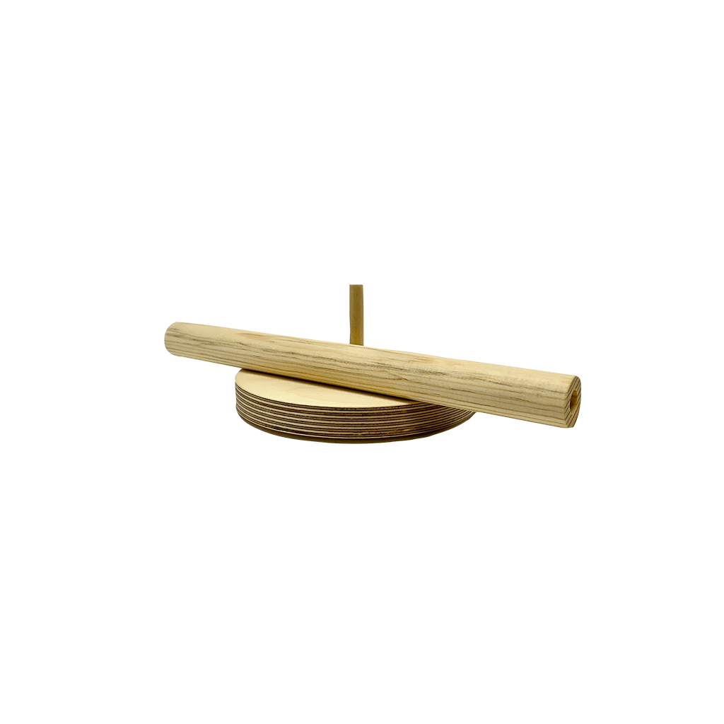 Unpaper Towel wooden plastic free holder unassembeled