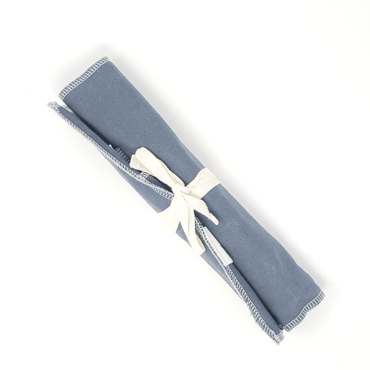 Portable utensil pouch alone closed