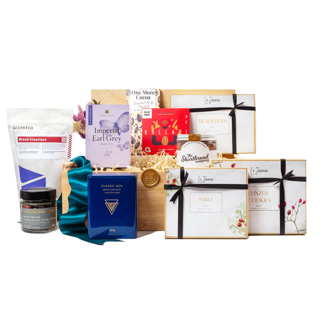 Premium Office Sharing Gift Basket - Fast Shipping