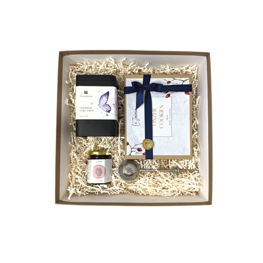 Appreciation gift box for tea lovers with locally sourced premium products