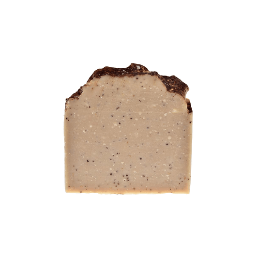 BUCK NAKED COFFE STARTUP SOAP BAR IN PLASTIC FREE PACKAGING artisan soap