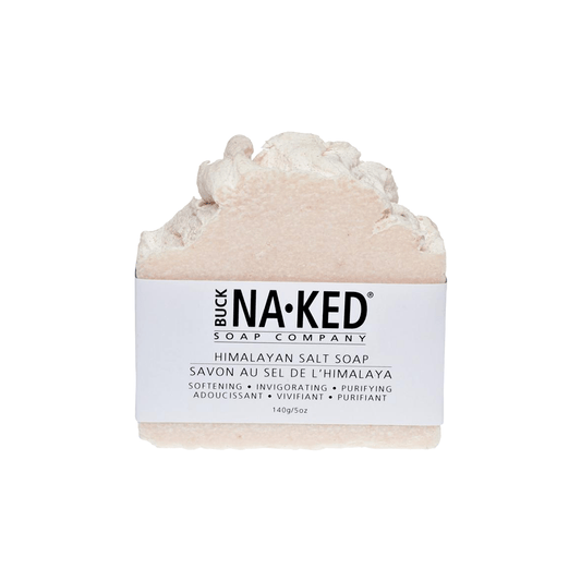 Buck Naked Himalayan Salt Soap Bar in Plastic Free Packaging