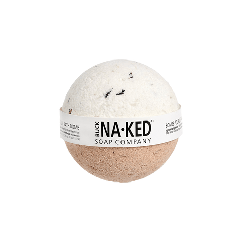 BUck Naked Rose and Moroccan Red Clay Bath Bomb