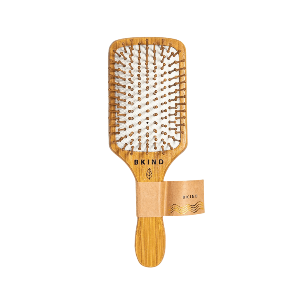 Beautiful vegan wood hairbrush