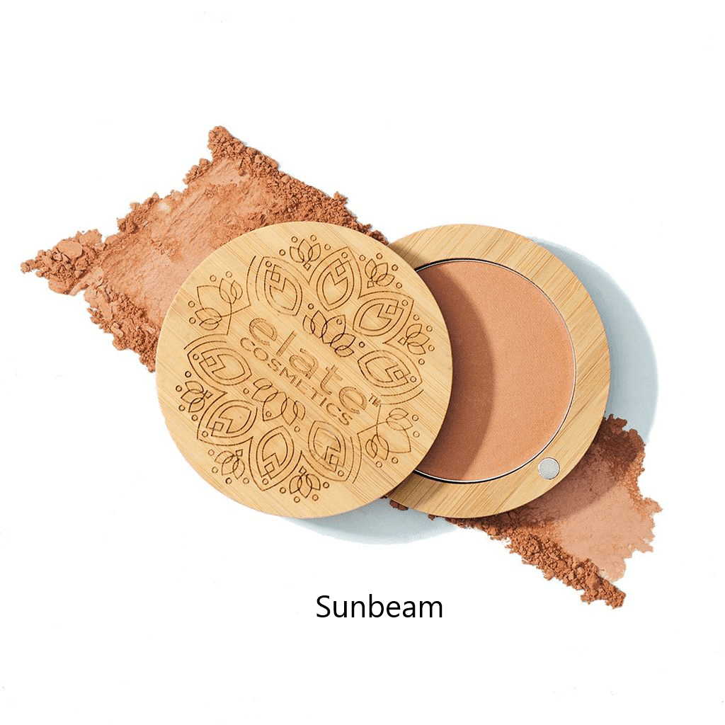 Elate Pressed Cheek Color Vegan Blush Sunbeam Bronzer