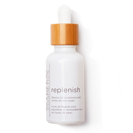 Elate Replenish Beauty Oil in Glass Bottle