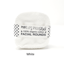 Reusable cotton pads white pack of 20