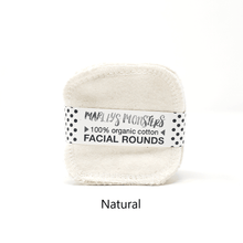 Reusable cotton pads natural pack of 20