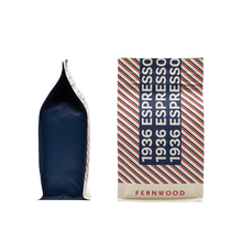 Fair Trade Coffee Fernwood Espresso 1936 roast sustainably sourced