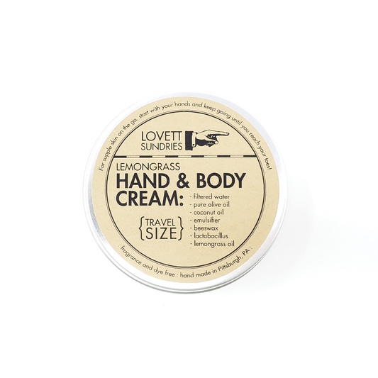 Zero waste hand and body lotion plastic free packaging closed