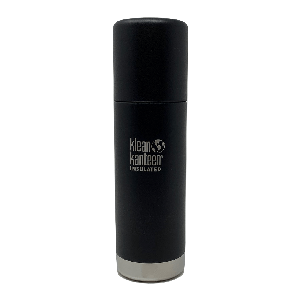 Klean Kanteen Insulated bottle TKPro Shale Black 160z closed