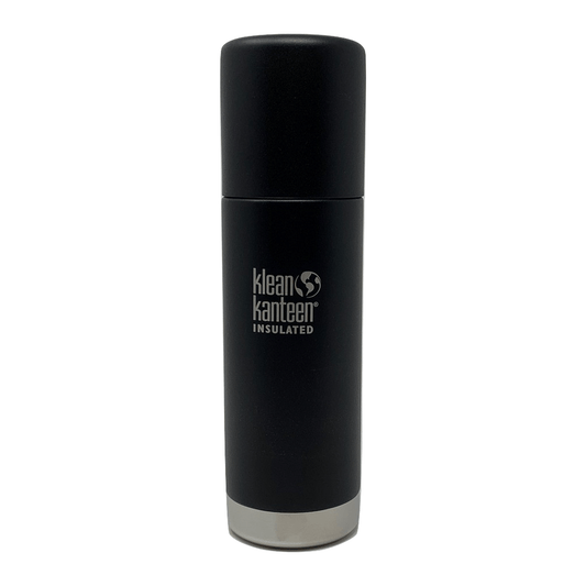 Klean Kanteen Insulated bottle TKPro Shale Black 160z closed