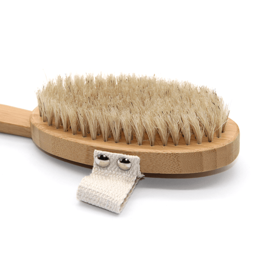 NATURAL DRY & WET BODY BRUSH with boar bristles
