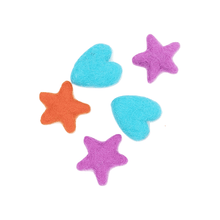 Natural Eco Fabric Freshener Set of 5 pink red blue