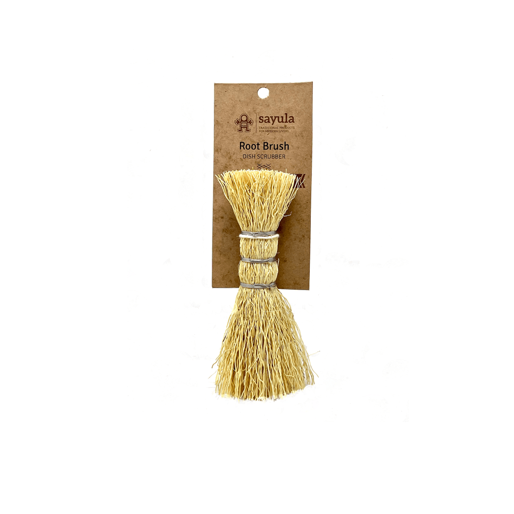 Sayula Natural root vegetable brush