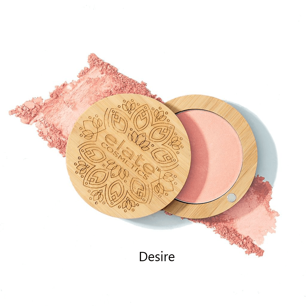 Elate Pressed Cheek Color Vegan Blush- Desire blush