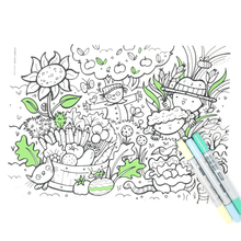 Reusable Silicone Placemat  plastic free GARDEN PLAY