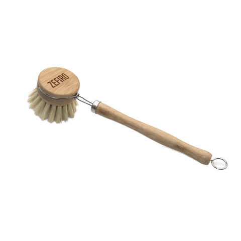 Vegan Bamboo Dish Brush with a replaceable head