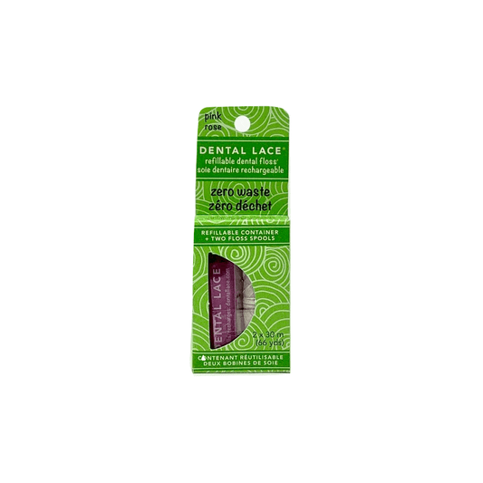 Vegan natural dental floss mint